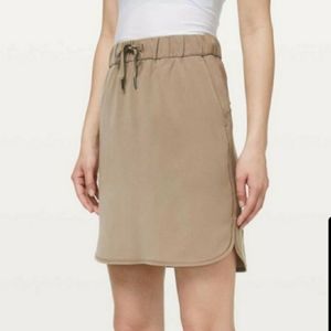 Lululemon Frontier On The Fly Skirt | Tan Color | Size 2
